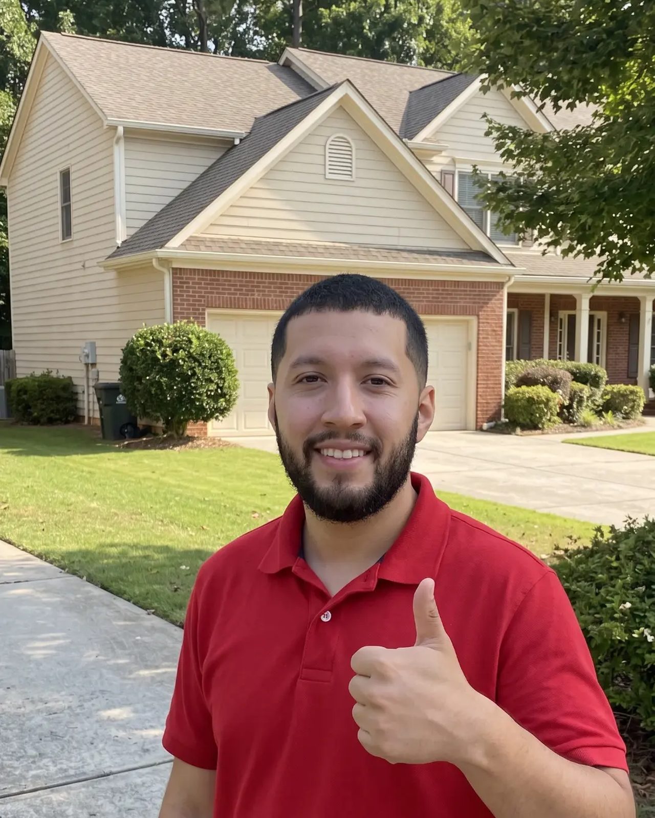 Jeremy, Dreamland Christmas light installation crew leader in Atlanta